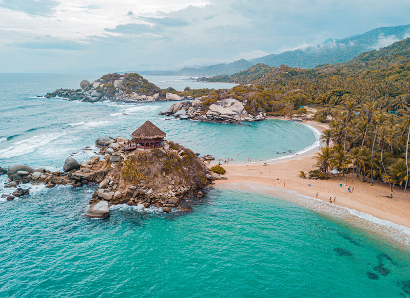 Scenic View of Tayrona National Park